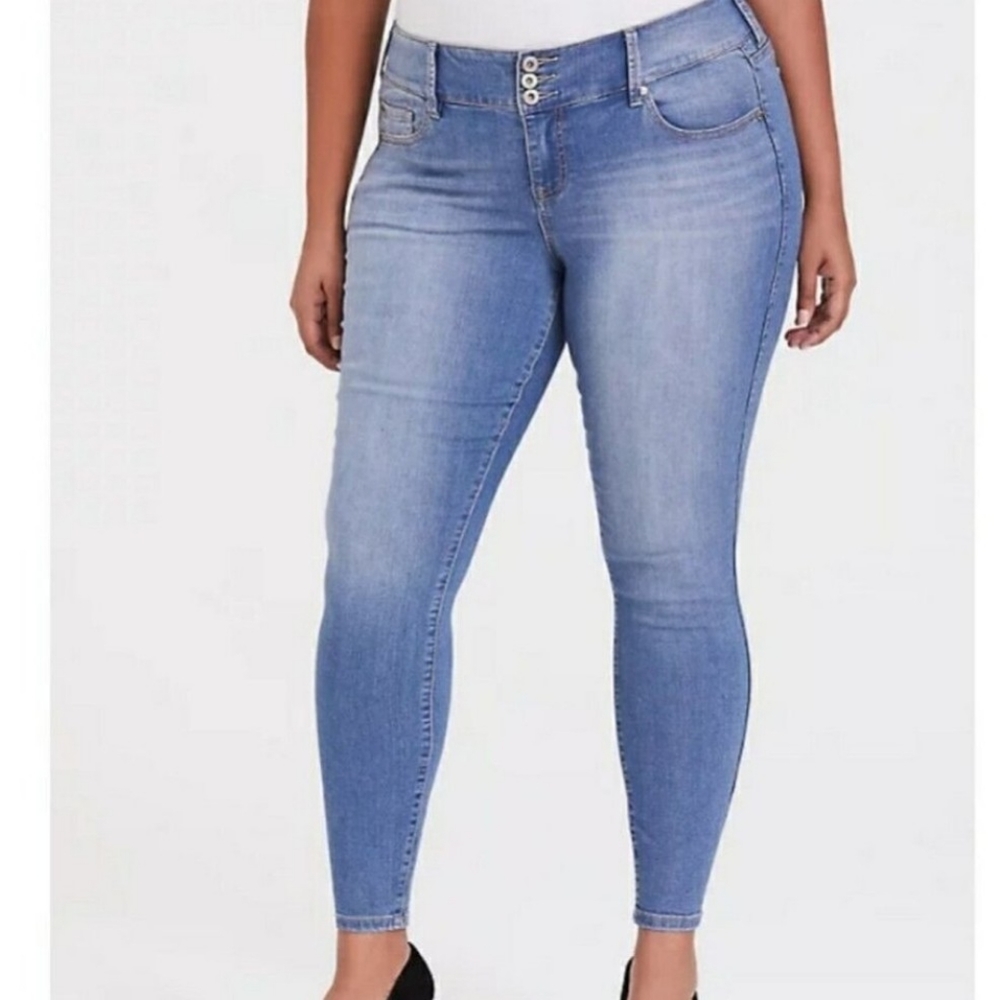 Torrid Light Blue Jeggings